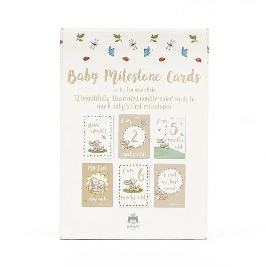 Jellycat Bashful Bunny - Baby’s First Photo Cards