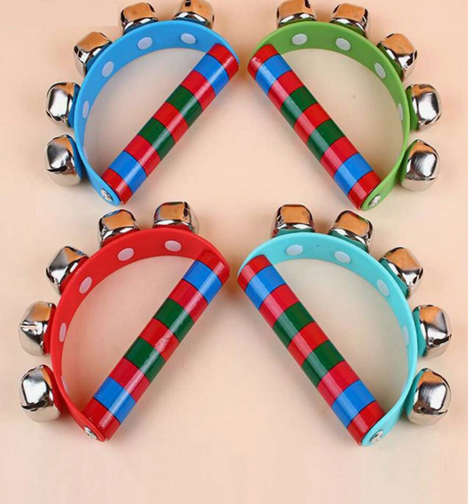 Kids Large Wooden Hand Bell