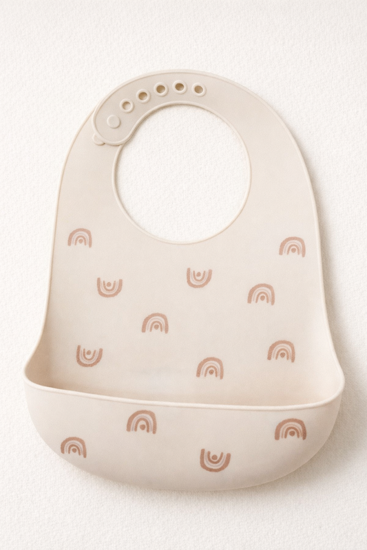 Little Rainbows silicone Catch Bib