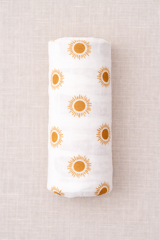 Golden Sun Bamboo Cotton Swaddle