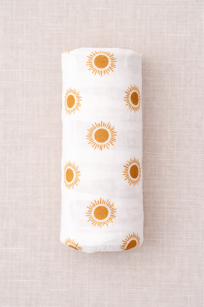 Golden Sun Bamboo Cotton Swaddle
