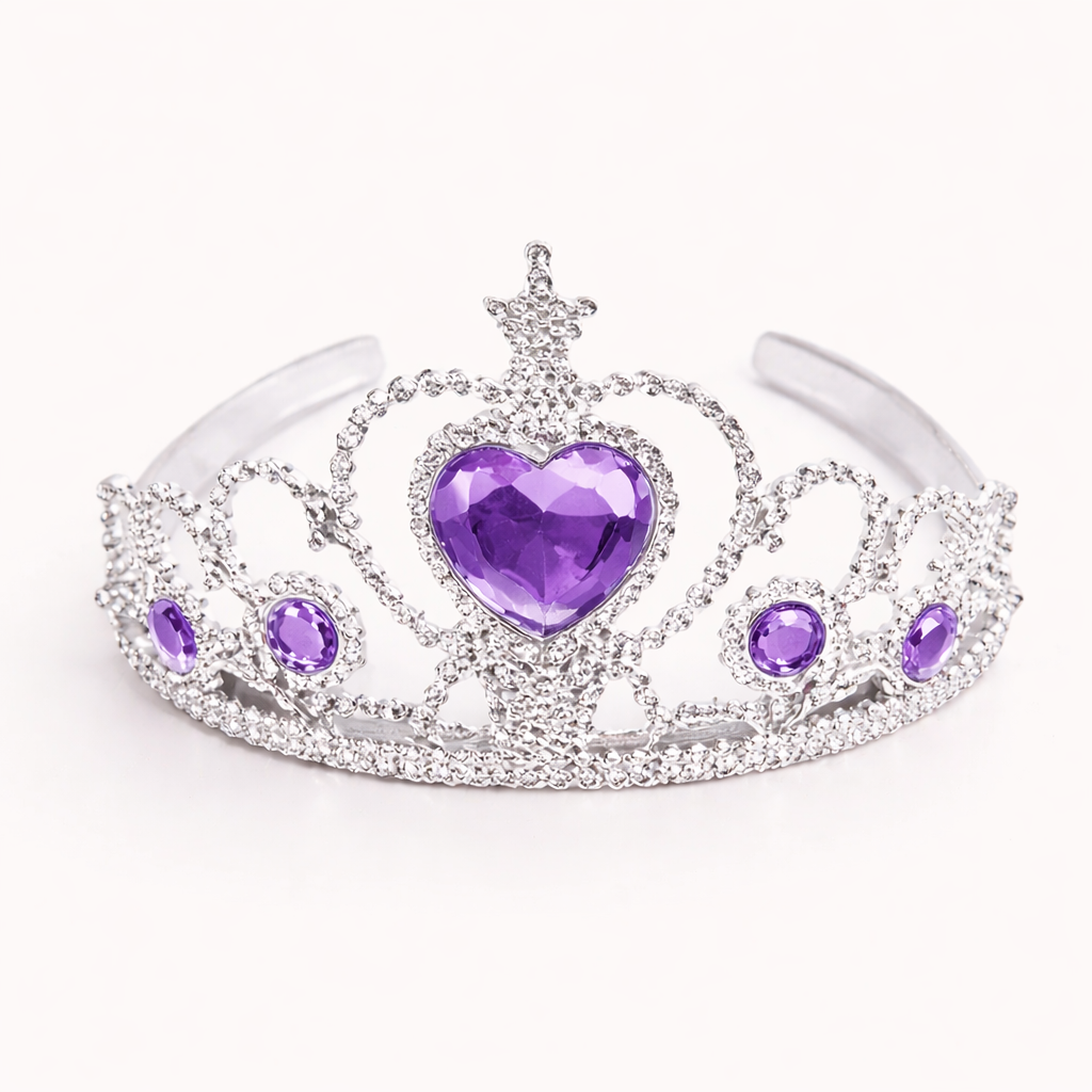 Princess Heart Gem Tiara