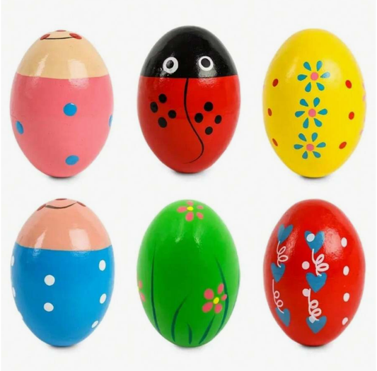 Wooden Egg Shakers