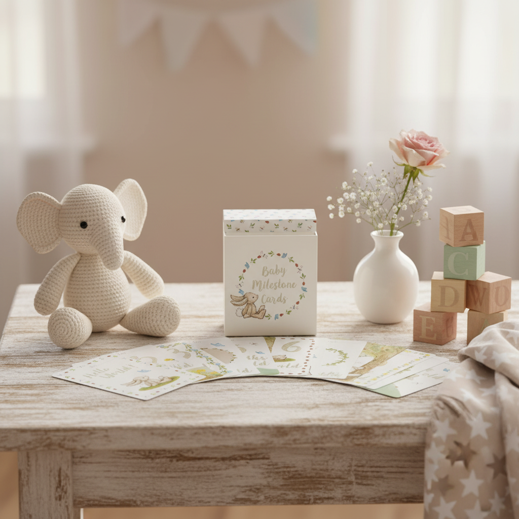 Jellycat Bashful Bunny - Baby’s First Photo Cards