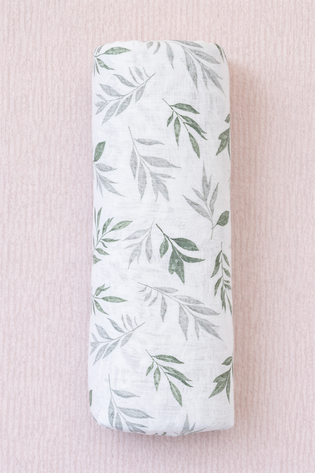 Whispering Leaves Muslin Swaddle