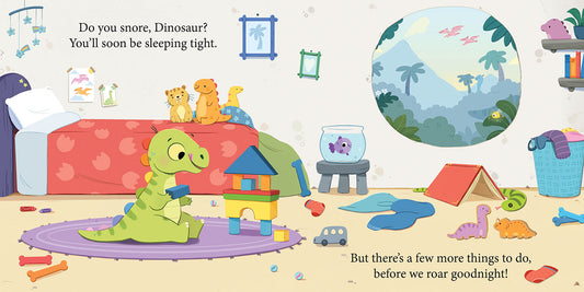 A Sleepy Snorey Dino Story
