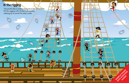 555 Sticker Fun - Pirate Ship Activity Book